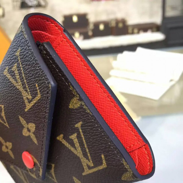 cohotbag l0vis Vvtt0n victorine  wallet red 3592