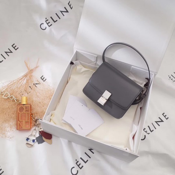 Ce1i*e leather classic box z1147 16cm*13cm*6cm