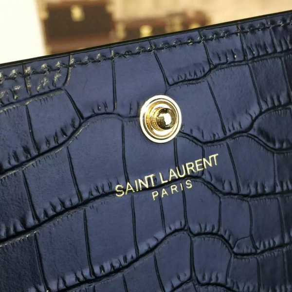 Y51 monogram kate crocodile embossed shiny leather cohotbag 4764