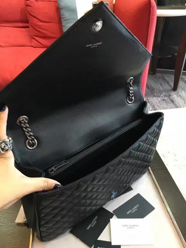 Y51 envelop satchel large black 5118 31cm x 21.5cm x 8cm
