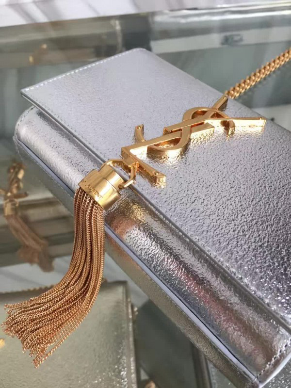 Y51 monogram kate bag with leather tassel 5044 17cm x 11cm x 14cm