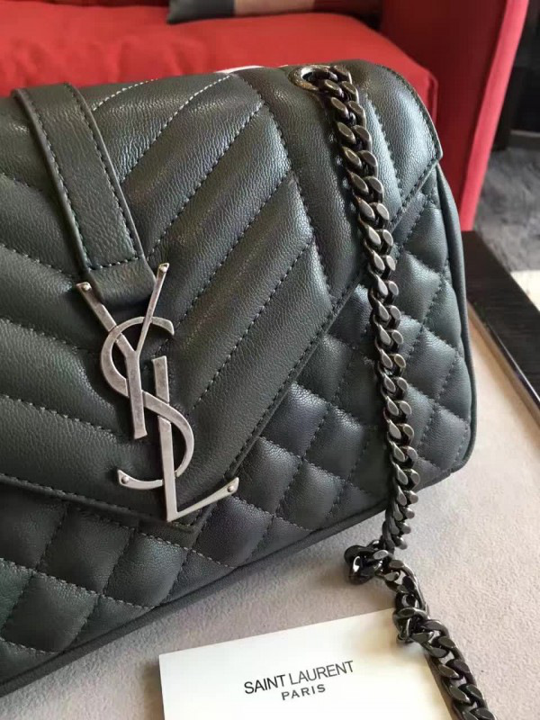 Y51 envelop satchel large green 5126 24cm x 15cm x 7 cm