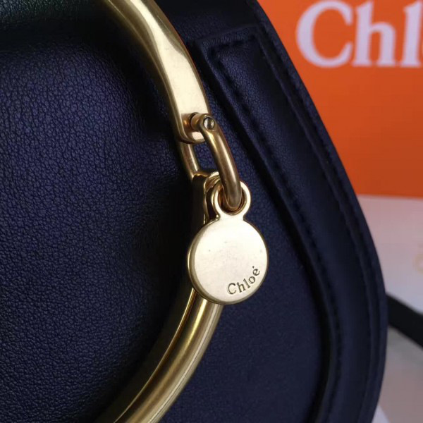 Chloe leather nile 19.5cm x 6.5cm x 16cm