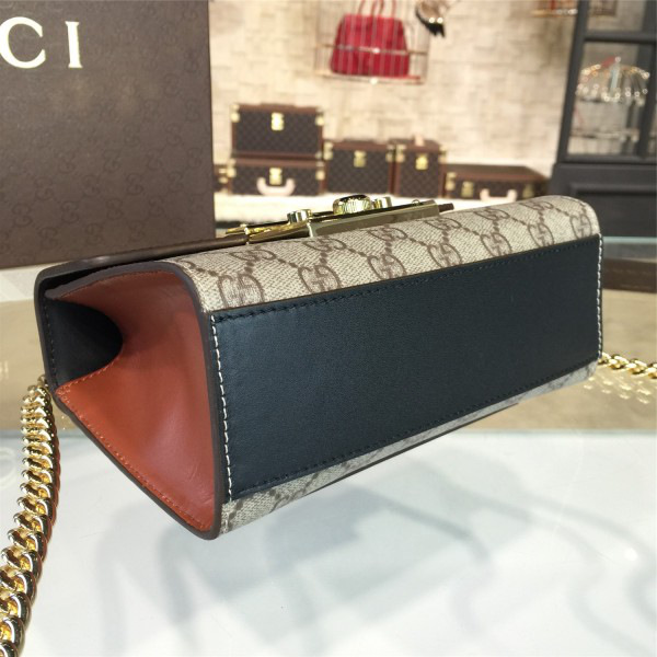 Gvc*1 gg leather padlock cohotbag 2170
