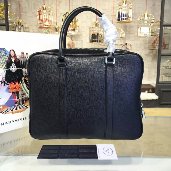 Pra*a leather briefcase 4197 36cm x 28 cm x 7cm