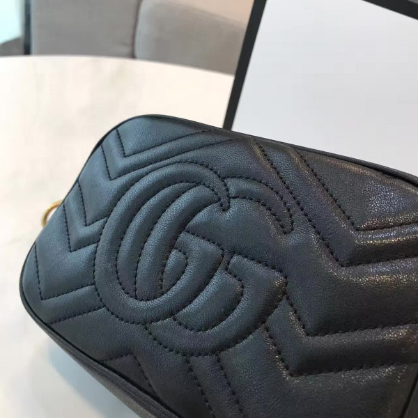 Gvc*1 gg marmont matelassé 2412 18cm x 12cm x 6cm