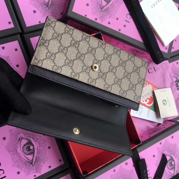Gvc*1 gg svp*me wallet black 19*10*2cm