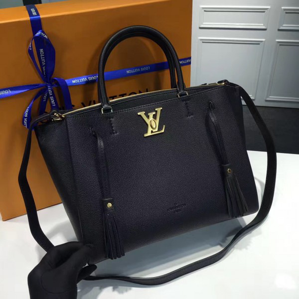 l0vis Vvtt0n lockme  cohotbag  black noir 3637