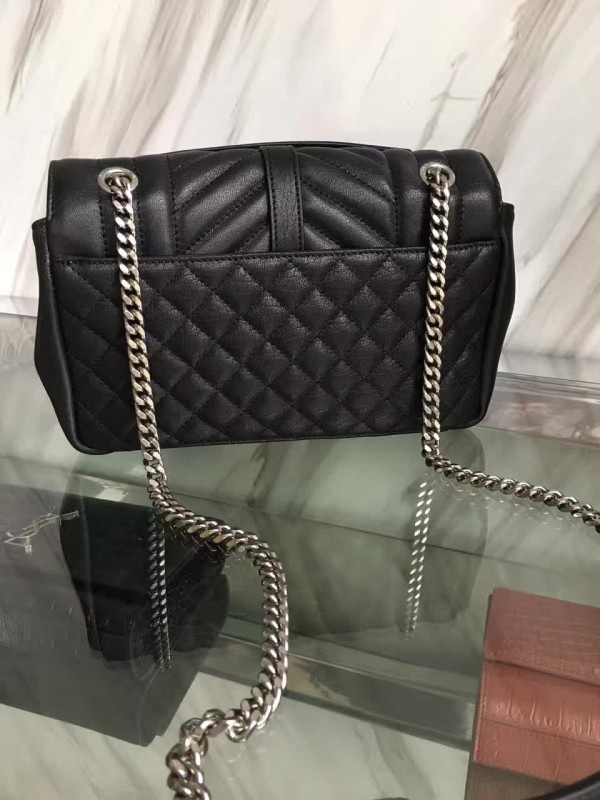 Y51 envelope medium bag black 24cm x 15cm x 7 cm