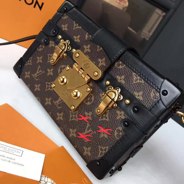 l0vis Vvtt0n petite cohotbag malle box bag monogram 3496