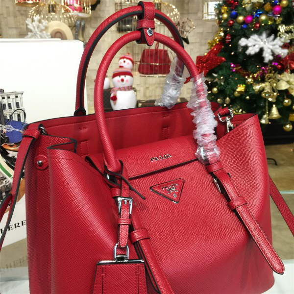 Pra*a double bag 4169 33cm x 14.5cm x 25cm