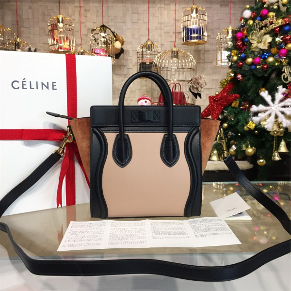 Ce1i*e leather nano luggage z978 20cm x 10.5cmx 19cm