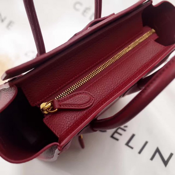 Ce1i*e leather nano luggage z996 20cm x 20cm x 10cm