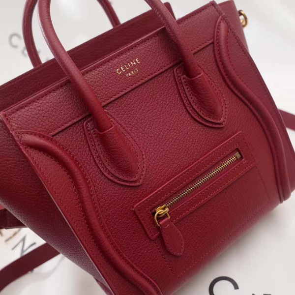 Ce1i*e leather nano luggage z996 20cm x 20cm x 10cm