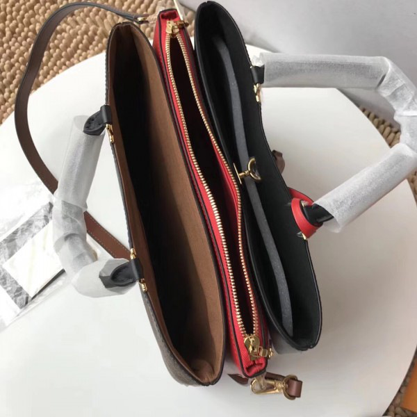 CohotBag lv saintonge millefeuille camera shoulder bag red m44254