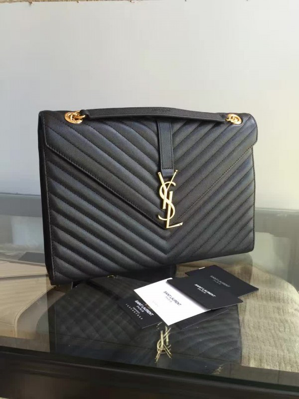 Y51 gold monogram college black 5084 31cm x 22cm x 7.5cm