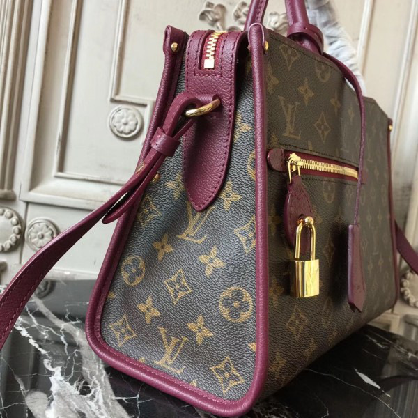 l0vis Vvtt0n popincourt mm bag dark purple 3842 32cm