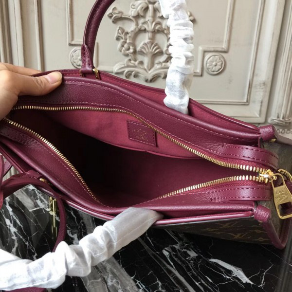 l0vis Vvtt0n popincourt mm bag dark purple 3842 32cm