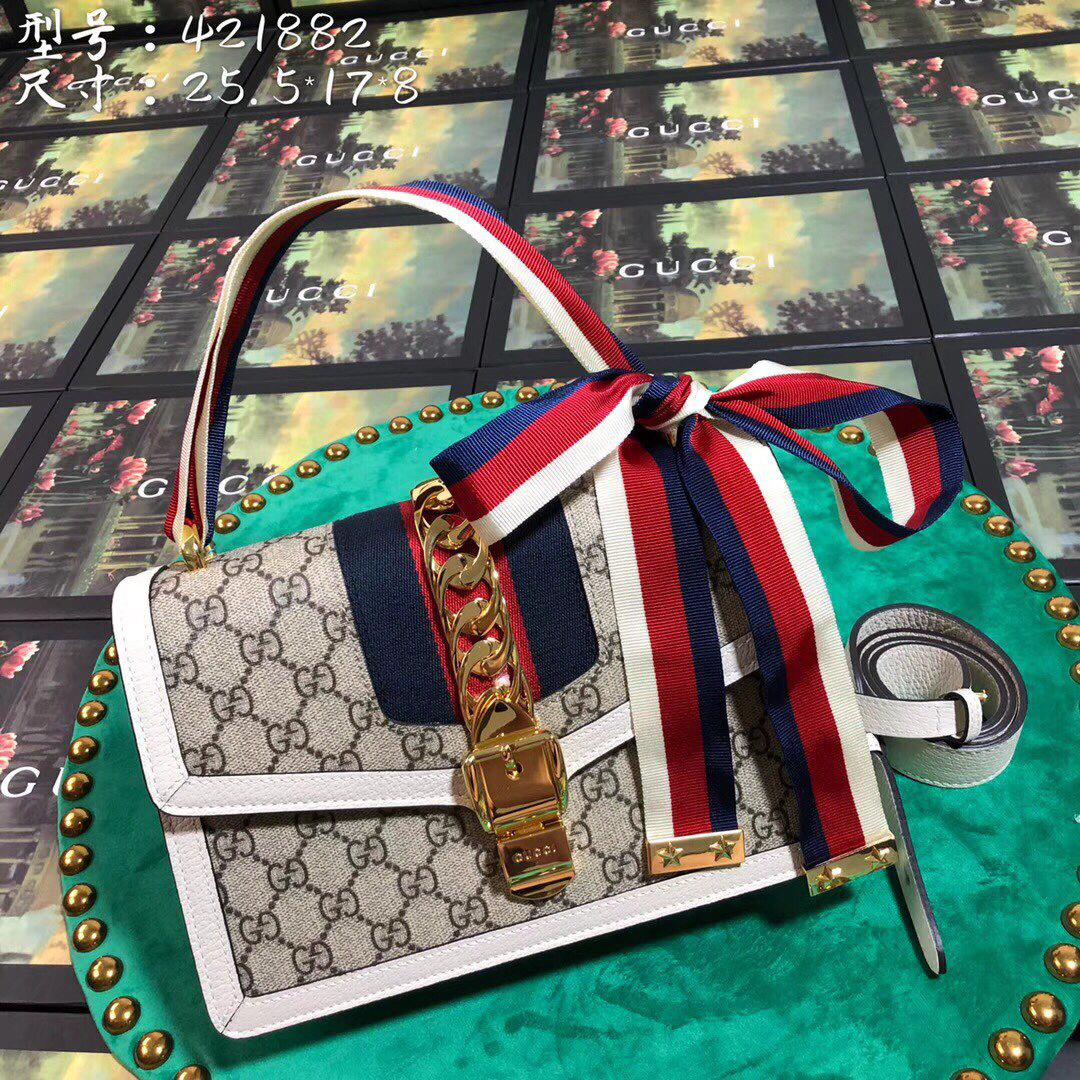 Gvc*1 sylvie white 421882 25.5*17*8cm5.5*17*8cm