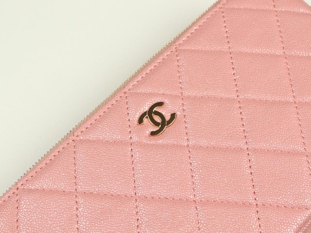 Ch**el 2019 new chain bag pink 10×19×4cm