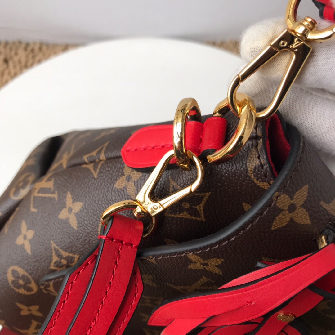 LV new medium handbag m43953 red 35.0 x 24.0 x 15.0 cm