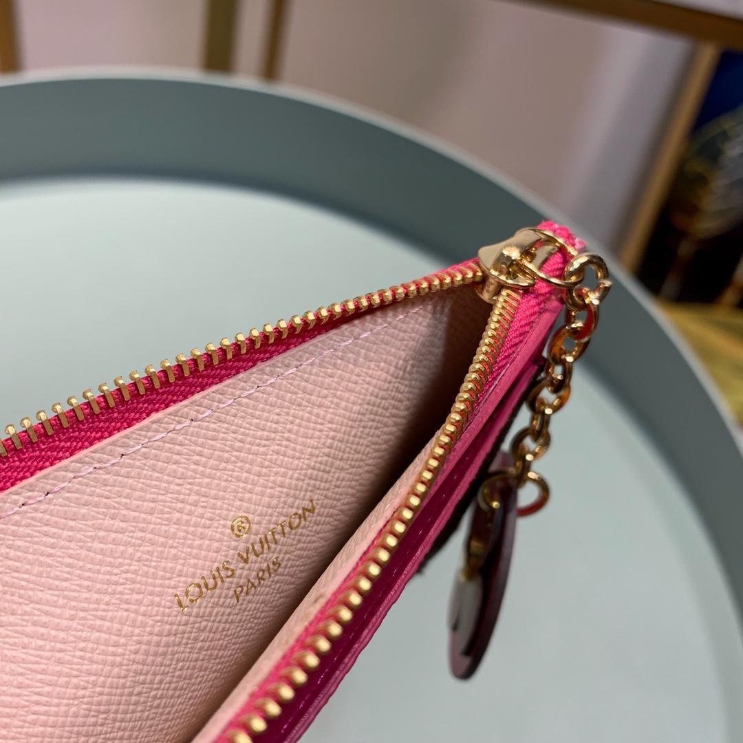 Lv zipper clip monogram canvas 01 13.0x 7.5x 0.4 cm