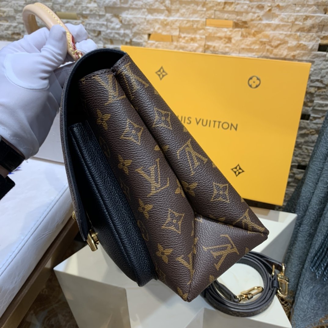 l0vis Vvtt0n message bag black m44259 29.0 x 21.0 x 13.5 cm