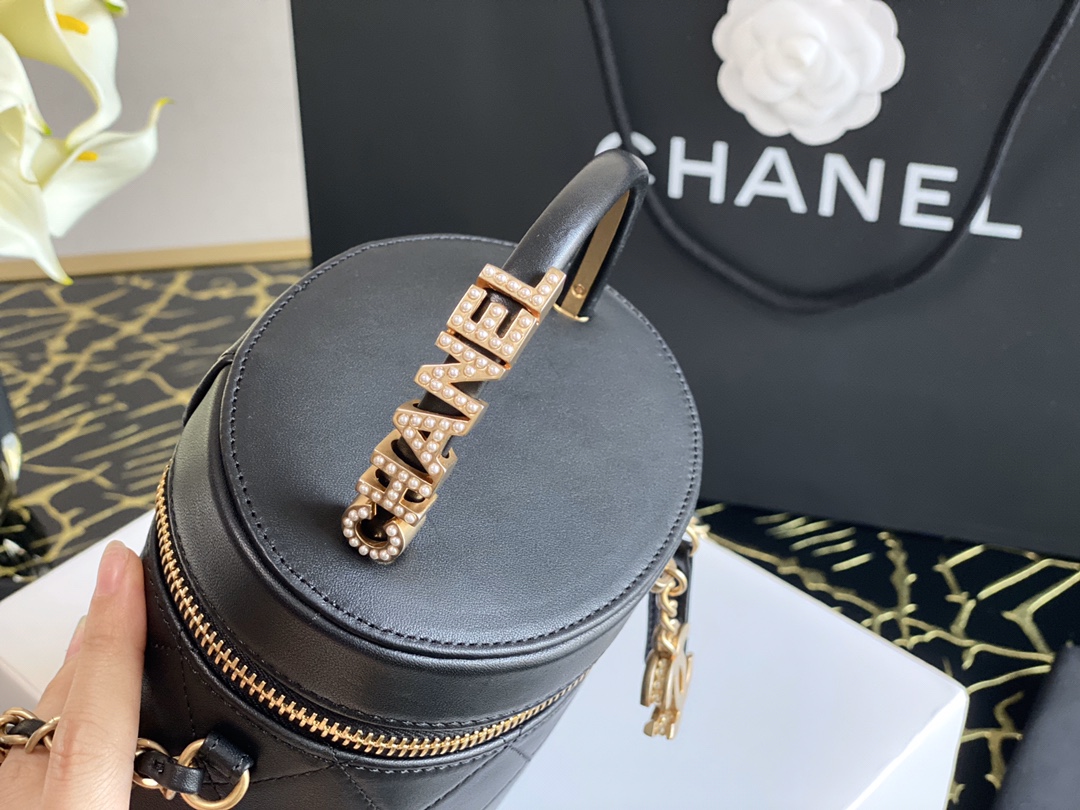 2020 pearl cosmetic bucket bag