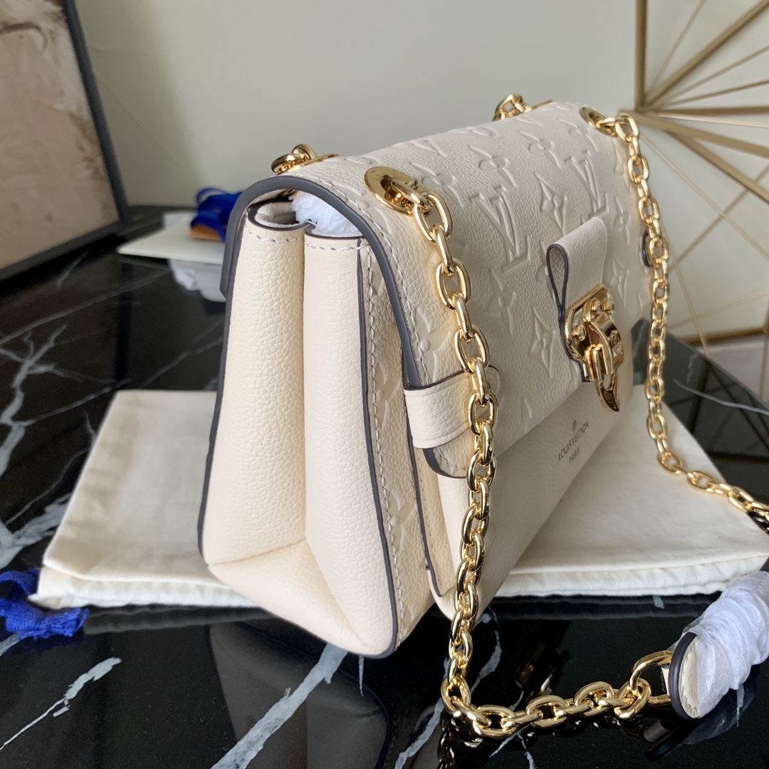 l0vis Vvtt0n vavin bb monogram empreinte leather cream m45277 21 cm