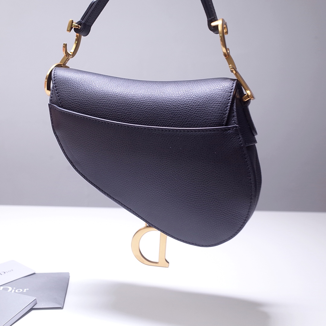 D10r mini saddle bag black grained calfskin jessi m0447cbaa 21 x 18 x 5 cm