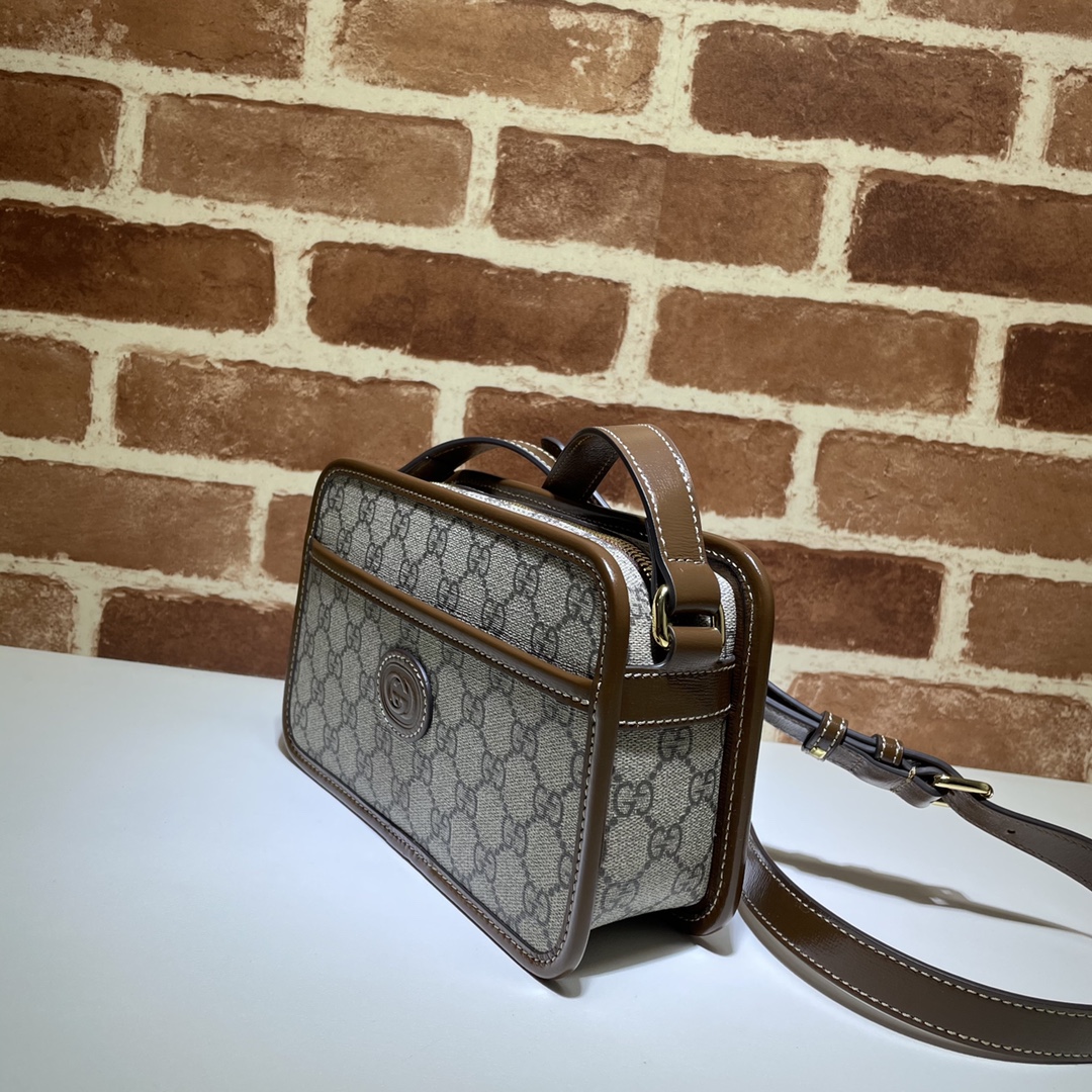 Gvc*1 mini bag with interlocking g 658572 22.5 x 14 x 7 cm