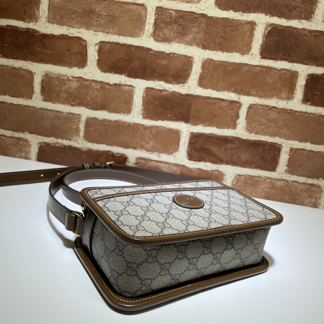 Gvc*1 mini bag with interlocking g 658572 22.5 x 14 x 7 cm