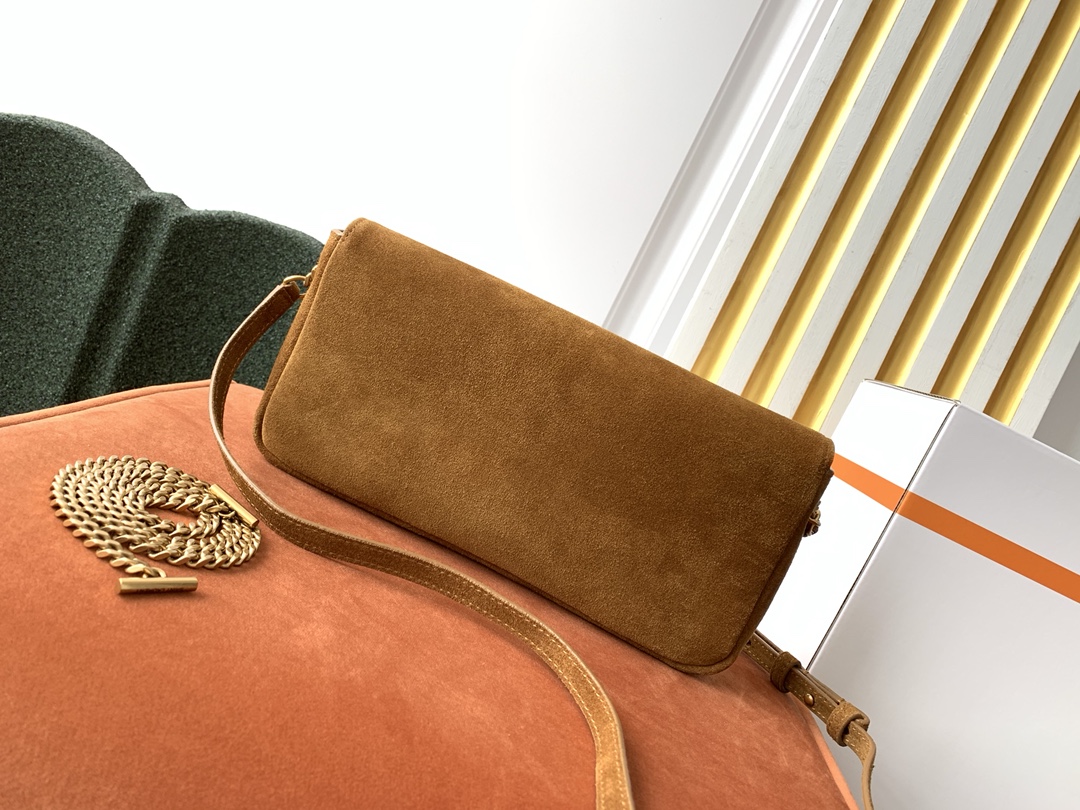 Y51 kate 99 with tassel in suede cinnamon 6042760 26 x 13.5 x 4.5 cm