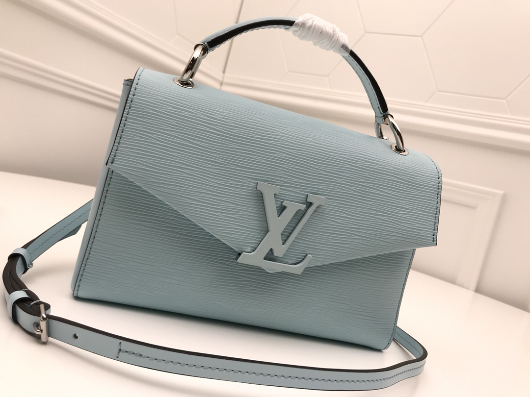 l0vis Vvtt0n pochette grenelle summer blue m55977 23.5 x 16.0 x 8.0 cm