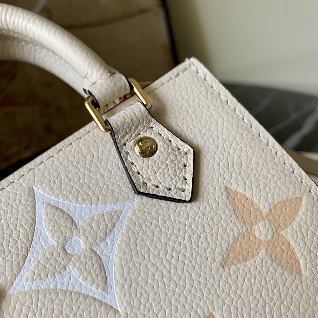 l0vis Vvtt0n petit sac plat cream m80449 14 x 17 x 5 cm
