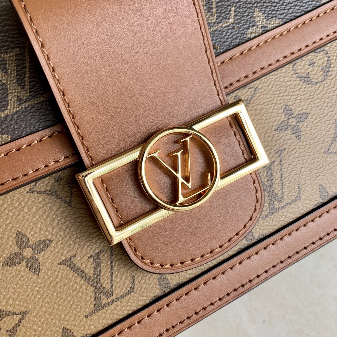 l0vis Vvtt0n dauphine mm monogram canvas m44391 24.5 x 19 x 6 cm