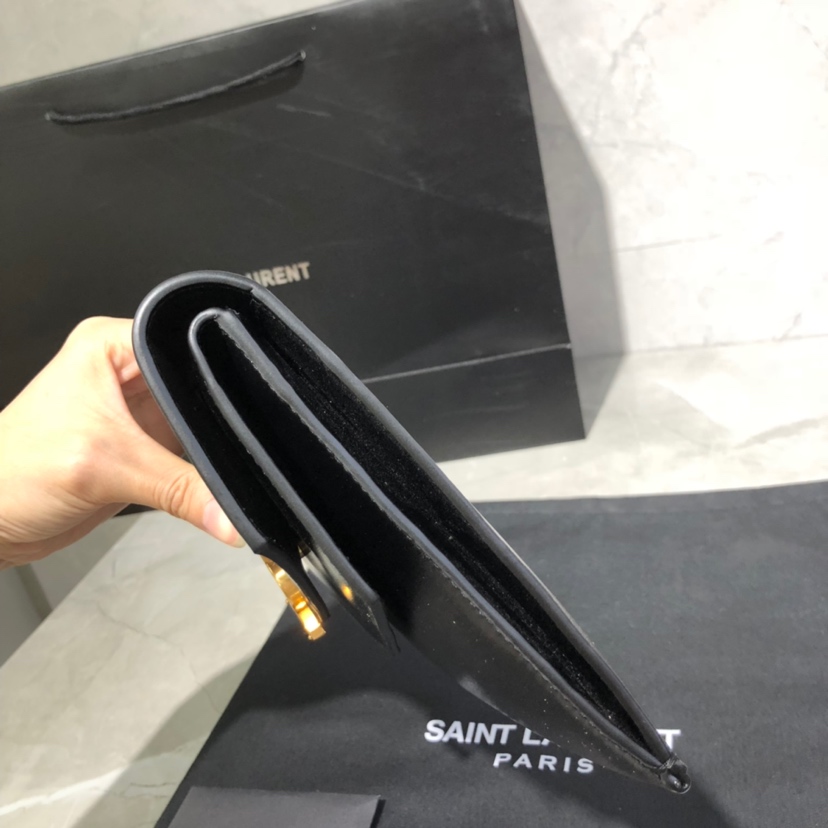 Y51 medium sulpice bag black 553566 23 x 17 x 5 cm