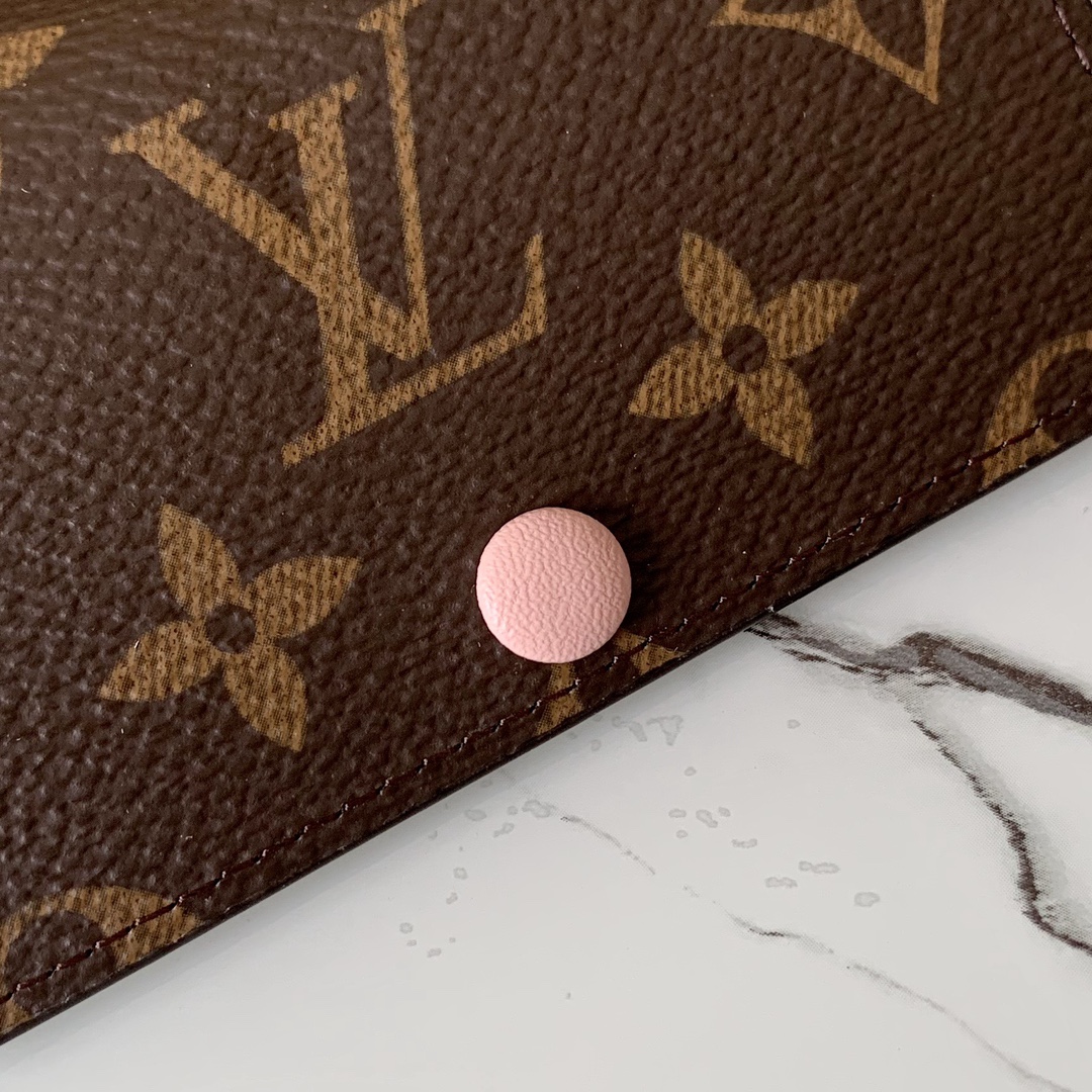 l0vis Vvtt0n 6 key holder monogram canvas rose ballerine m61285 10 x 7 cm