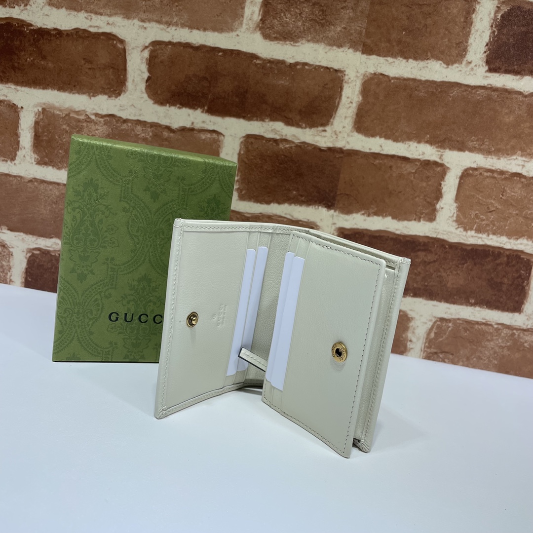 Gvc*1 diana card case wallet white 658244 11 x 8 x 2.5 cm