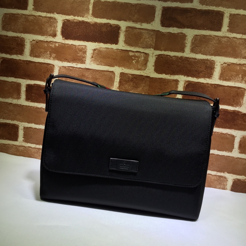 Gvc*1 techno canvas messenger bag black 337073 37 x 29 x 10 cm