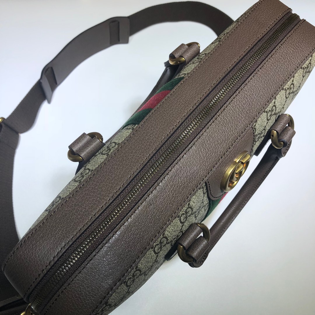 Gvc*1 ophidia gg briefcase beige 574793 36.5 x 28.5 x 7 cm