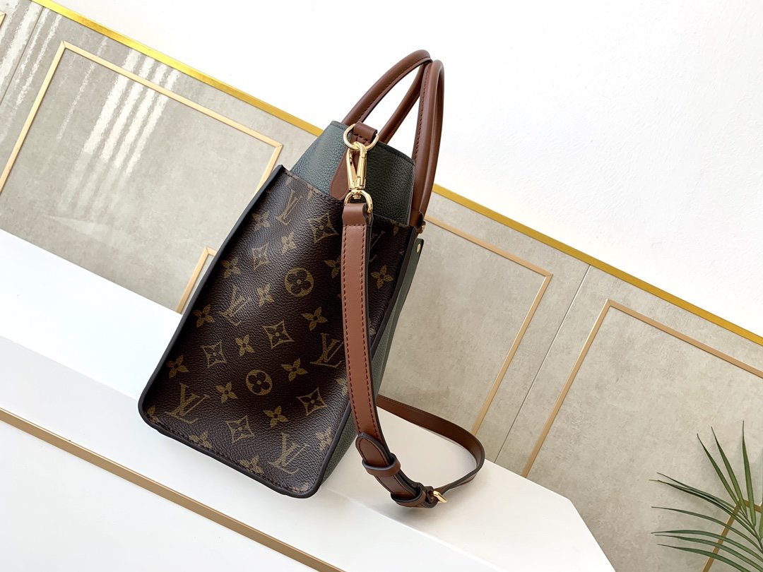l0vis Vvtt0n on my side mm  canvas dark grey m55302 30.5 x 24.5 x 14 cm