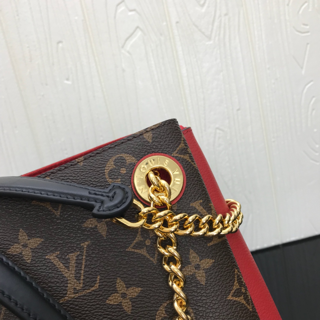 l0vis Vvtt0n surÈne mm monogram canvas red m43772 36 x 26 x 13 cm