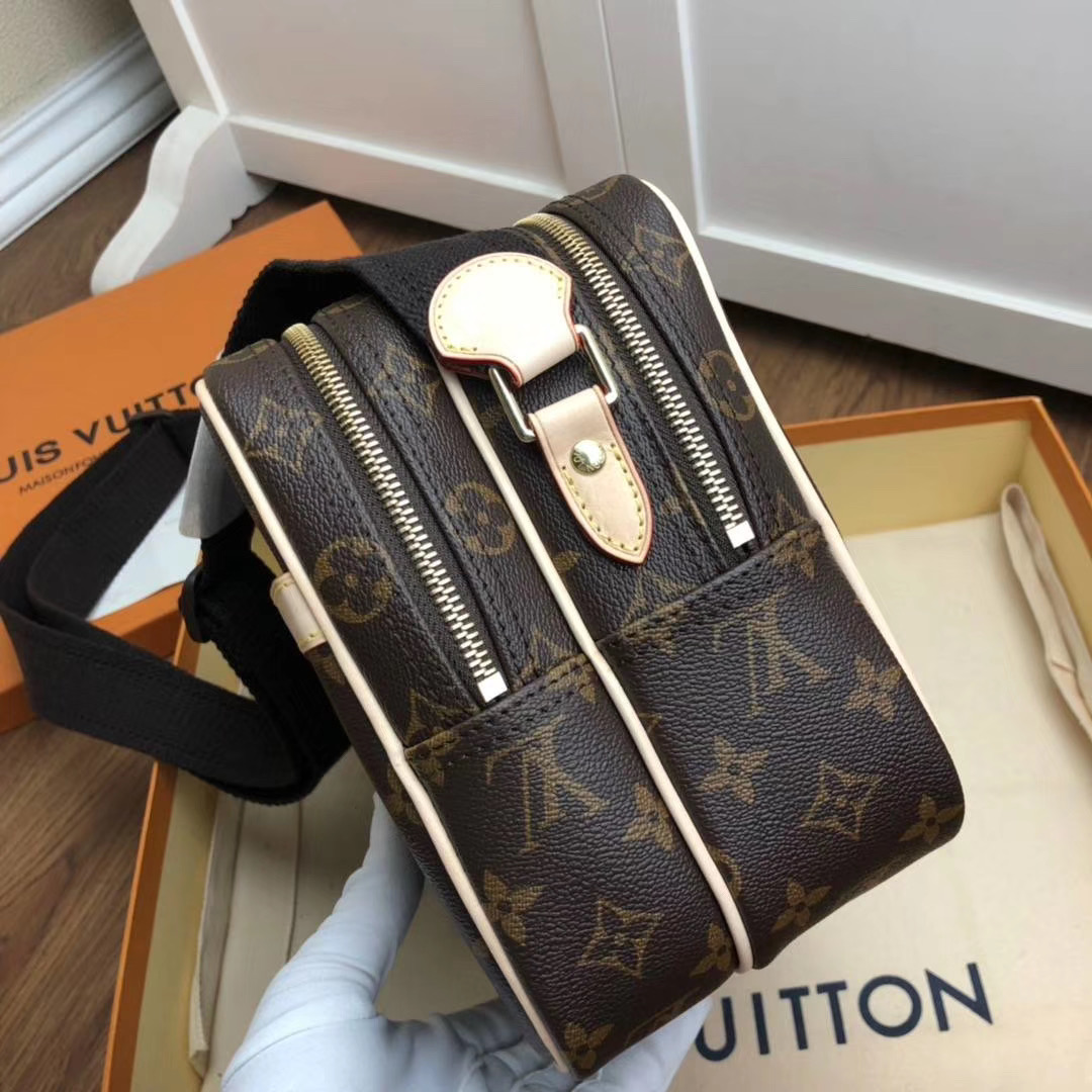 l0vis Vvtt0n reporter gm messenger bag brown m45254 28 x 21 x 11 cm