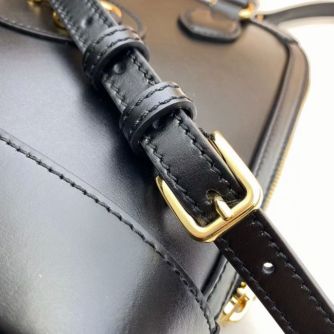 Gvc*1 horsebit 1955 small top handle black 621220 25 x 24 x 9 cm