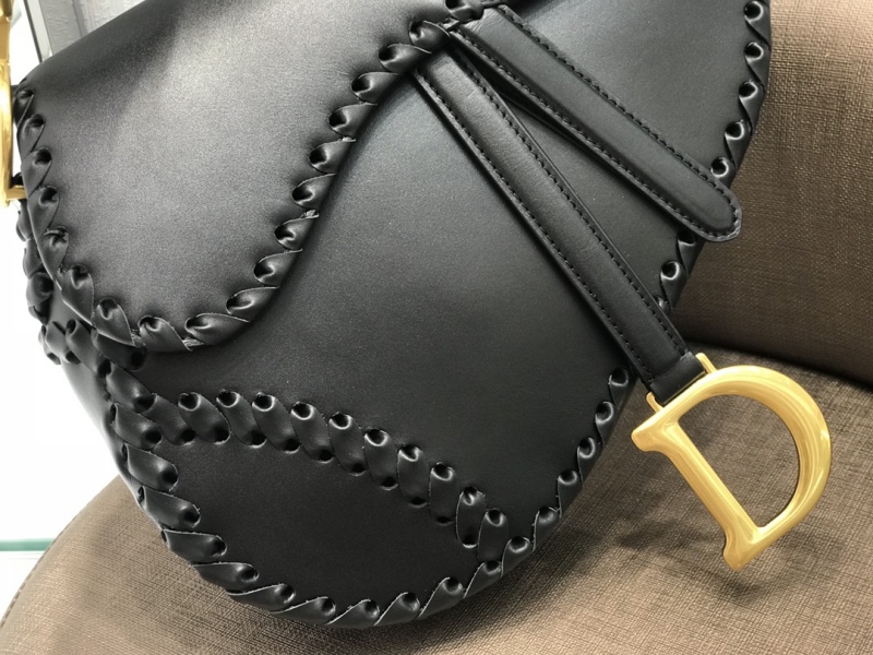 D10r saddle bag black woven style m0447cbaa 26 cm