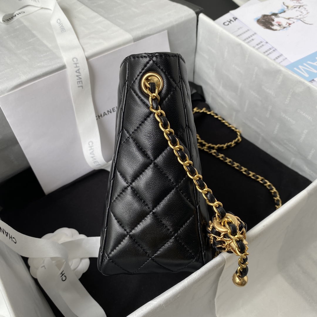 CHANE hobo handbag AS3259 16cm