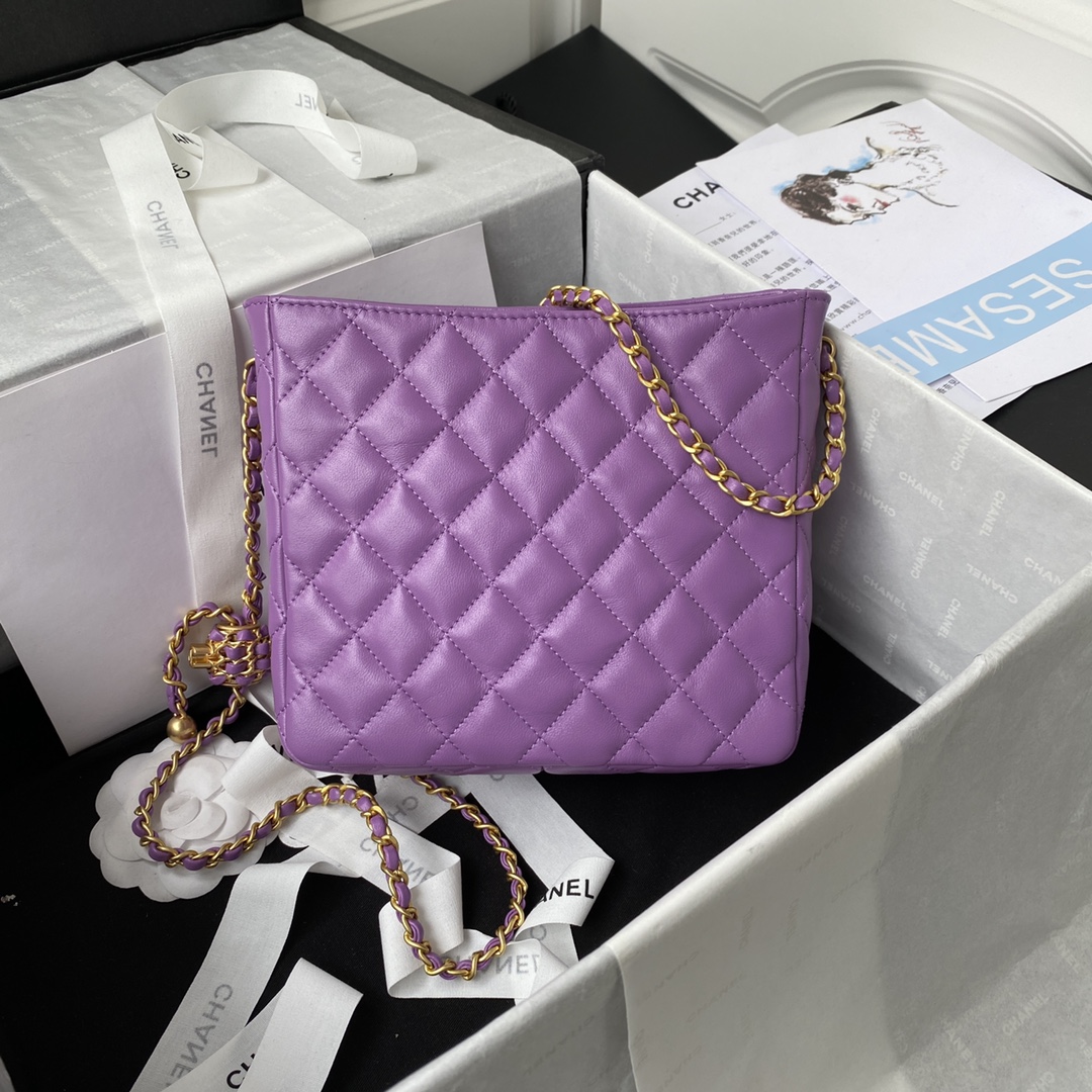 CHANE hobo handbag AS3257 16cm