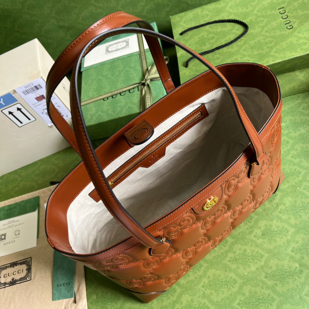 GG tote 631685, P298 brown 38cm