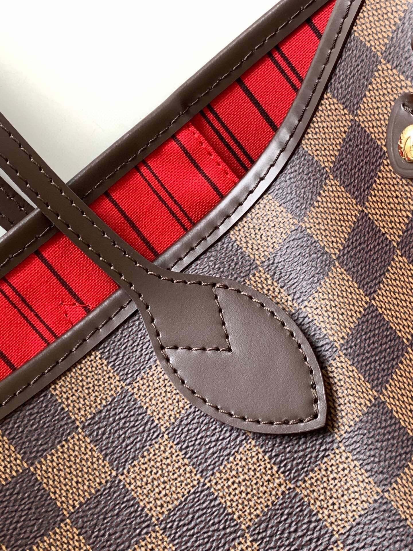 LV Neverfull MM M41603 Red - 32x 28 x 14 cm